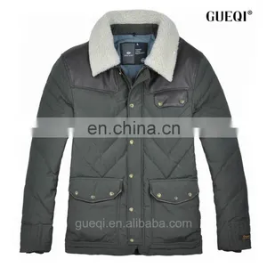 2017 Latest European Design With Fur Collar Down Jacket Men thumbnail-1