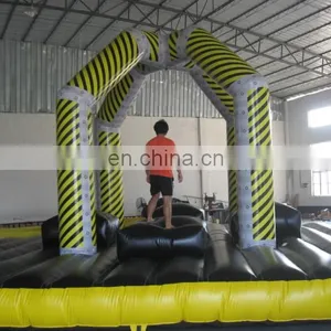 2017 Commercial Grade Popular CE Certificate Interesting Inflatable Wrecking Ball Demolition Game Zone thumbnail-2