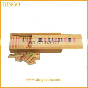 Wooden Double 6 Domino Games thumbnail-1