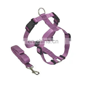 Nylon Crochet Dog Leash With Harness thumbnail-1