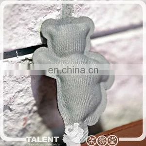 Custom Special Shape 3D Sponge Filling Double Face Mascot Woven Badge thumbnail-6