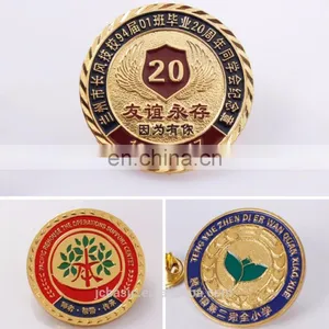 Custom High Quantity Soft Lapel Pins Badge With Gold Butterfly Clutch thumbnail-4
