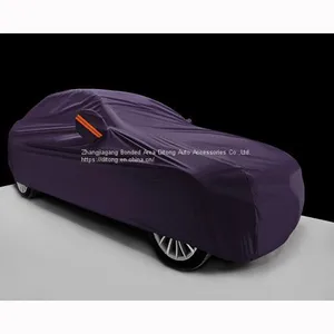 Purple 190T Polyester Car Covers thumbnail-3