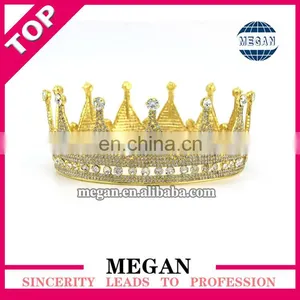 Cheap Full Circle Rhinestone Pageant Princess Crown thumbnail-1