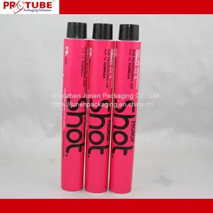 100ml Flat Soft Hair Dye Aluminum Collapsible Packaging Tube thumbnail-1