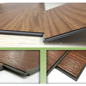 SPC Floor PVC Flooring Sheet Tiles Slotted Click Lock 4.2mm Thickness 0.2mm Wear Layer thumbnail-2