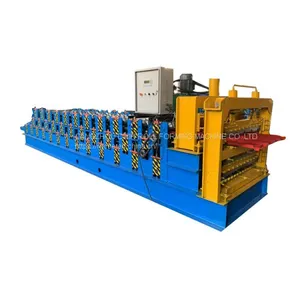 Nice Design Three Layer Metal Panel Roll Forming Machine thumbnail-1