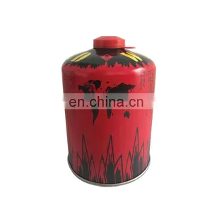 China Screw Valve Butane Gas Cartridge 450g and Butane Gas Canister for Climber thumbnail-1