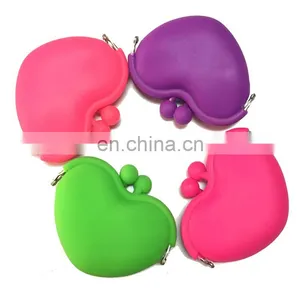 Creative Women Clutch Coin Purse Personalized Promotion Silicone Bag Candy Jelly Change Wallets thumbnail-2