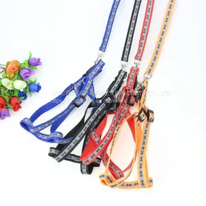 Colorful Round Rope Pet Chest Back Traction Rope Colorful Flat Rope Chest Strap A6 thumbnail-4