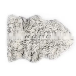 Hot Selling Home Use Comfortable Animal Shaggy Bedroom Floor Faux Fur Rugs Carpet Mat thumbnail-4