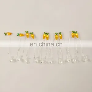 New Design LED Easter Bunny Rabbit Copper Wire Light for Ins Hot Home Decorative Night Lights Holiday Lighting Decoration thumbnail-2