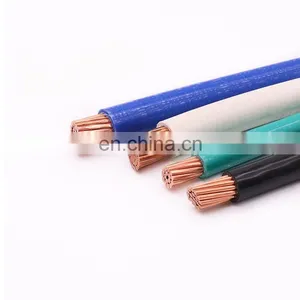 Free Sample THHN THWN 14 12 10 8 AWG Copper Conductor Electrical Cable thumbnail-2