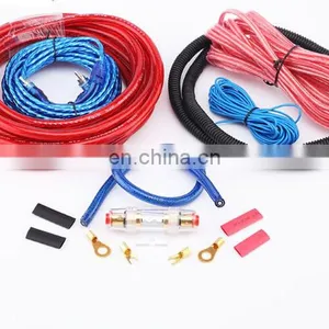 High Quality Frosted and Transparent Car Amplifier Installation Wiring Kit With Nylon Sleeve,audio Amplifier Kit thumbnail-1
