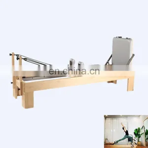 DZSZ High Quality Direct Factory Bed Pilates White Maple Wood Reformer Equipment Elina Pilates Reformer thumbnail-1