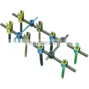CE & ISO Marked Spinal Pedicle Screw Medical Titanium Monoaxial Reduction Screws Orthopedic Surgical Spine Implants thumbnail-6