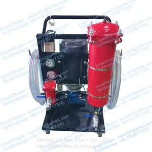 Hydraulic Oil Vacuum Filter Cart for Wood Working Powder Coating Metallurgy Customized Mobile High-precision Filtration thumbnail-3
