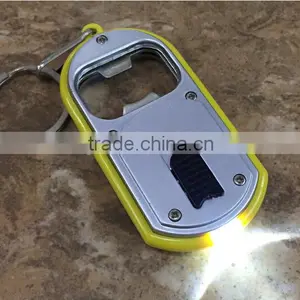Promotion Gift Mini LED Light With Keychain and Bottle Opener thumbnail-4