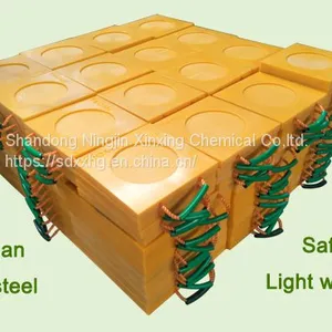 UHMW Polyethylene Crane Outrigger Mats RV Leveling Jack Pad Cribbing Pads thumbnail-4