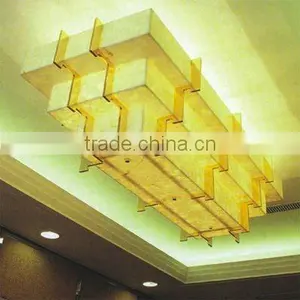 Polyester Resin Alabaster Ceiling Lamp thumbnail-1
