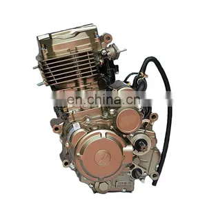 High Quality 4 Stroke Water-Cooled 1 Cylinder 200 250 300CC Motorcycle Engine Assembly thumbnail-1