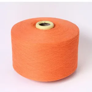 Gloves Yarn Cotton Oe Cotton Gloves Poly Cotton Yarn Thread Ne6s/1 Orange Color Yarn thumbnail-3