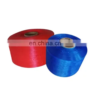 Stock Lot Fabric 1200D Polyester Multifilament Yarn For Shoe Shoelace thumbnail-1