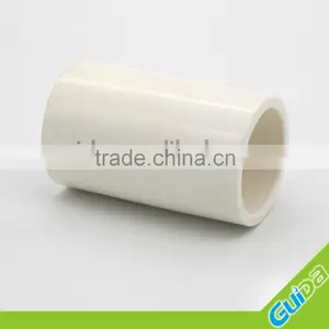 Swimming Pool Pipe Fitting Plain Socket White PVC thumbnail-1