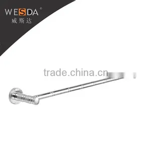 WESDA WESDA Polished 201 Stainless Steel Bathroom Towel Rail Modern Sanitary Ware Bathroom Accessory Luxurious Towel Bars thumbnail-1