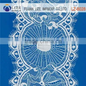 Cheap Garment Accessory Lace Trim Wholesale,white Eyelash Lace LZ-6029 thumbnail-2