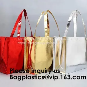 Customized Logo Promotional Non Woven Bag Carrier Bag, New Fashion Non Woven Shopping Bag/PP Non Woven Bag/pp Ecological thumbnail-3