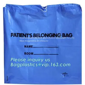 Biodegradable Drawstring Patient Belongings Bag,Manufacturer of Patient Belonging Bag With Rigid Handle OEM Available Online Manufacturer thumbnail-5