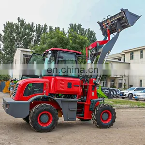 Promotion Customized 4X4 Multifunction 1.5 Ton Front End Loader Mini Loader Payloader 4WD With CE thumbnail-2