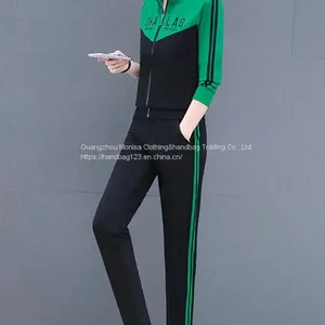 Autumn Fashion Sweater Two-Piece Women's Spring And Autumn Sportswear Suit thumbnail-4
