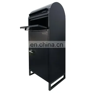 Customized Metal Outdoor Indoor Large Parcel Drop Box For Package Mail Box thumbnail-4