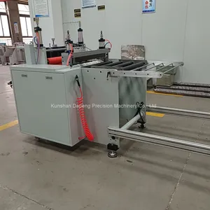 DP-650 Electronic Air-pressure Pulling and Cutting Machine With Kiss Cut Function for Rubber Mats thumbnail-3
