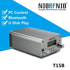 NIO-T15B Desktop FM Tuning Broadcast, High-Quality Audio, Bluetooth PC Control, USB thumbnail-2