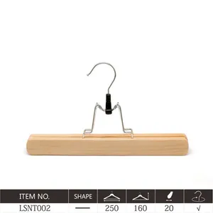 Factory Direct Sale Wooden Hangers for Closet Coat Clothing Store Wood Hangers thumbnail-4