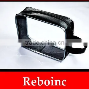 Transparent Pvc Pouch Bag With Zipper and Printing thumbnail-1