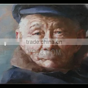 100%handmade Portrait Painting Reproduction From Photo thumbnail-1