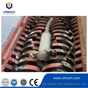 High-Efficiency Double Shaft Shredder for Industrial Waste Disposal thumbnail-2