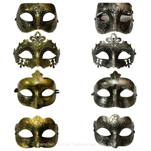 Custom Greek Roman Masquerade Masks - for Couple & Event Decor, Wholesale Supplies thumbnail-1