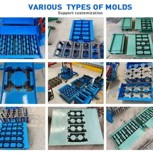 Eco Brick Making Machine Small Brick Making Machine Cement Brick Making Machine thumbnail-6