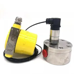 Micro Gear Flow Meter Micro Flow Meter for Water Oil Grease Digital Oval Gear Flowmeter Positive Displacement Flowmeter thumbnail-1
