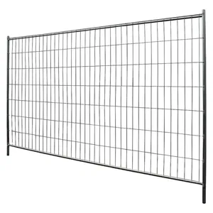 Wholesales Price Fence Galvanized 50*100mm Construction Canada Temporary Fence thumbnail-6