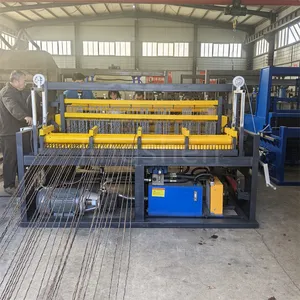 Semi Automatic Crimped Wire Mesh Metal Sieve Net Vibrating Screen Weaving Machine With Factory Price thumbnail-5