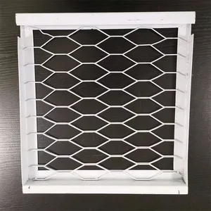 Galvanized Expanded Metal Mesh Diamond Hexagonal Hole for Fence and Grating thumbnail-1