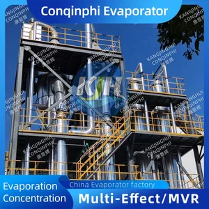 High Efficiency Quadruple-effect Evaporator With MVR Technology for Wastewater Treatment thumbnail-2