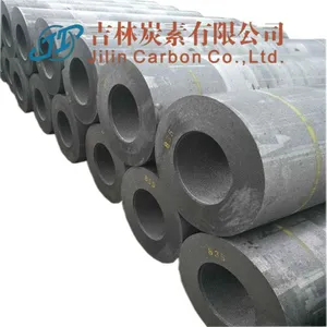 Jilin Carbon Graphite Electrode for LF Refining Furnace HP 350mm High Thermal Conductivity Carbon Material thumbnail-5