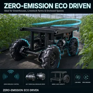 Remote Control Transport Platform Heavy Duty Agricultural Field Utility Vehicle thumbnail-2